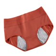 thumbnail image 3 of Aayomet Culotte en Coton pour Femmes sous-Vêtements en Coton Pur Anti-Fuite Culottes Menstruelles Anti-Fuite (Rouge Melon D\'eau, TTG), 3 of 5