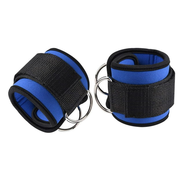 S SERENABLE 2 Pcs Poignets d'Exercice de Musculation Abducteurs de Hanches Accessoires de Mise en Forme Soutien Squat Bleu