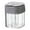 Grey, variant on Seasoning 4 In 1 Camping Seasoning Shaker for Outdoors Barbecue Parties Picnics and Travel Accessories, 6.5x6.5x8.5 cm, Grey