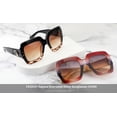 thumbnail image 3 of Gafas de Sol Retro FEISEDY Cuadradas Sobredimensionadas para Mujeres B2276, 3 of 8