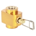 thumbnail image 2 of Adaptador de válvula de recarga de gas para estufa de camping al aire libre G1/4 DN8, accesorio para estufa de gas, 2 of 14