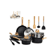 thumbnail image 1 of Kit Batería De Cocina 13pz Medical Stone Antiadherente Ollas Xtellar negro, 1 of 4