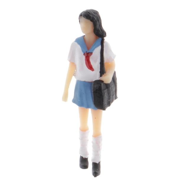 Figuras de Diorama 1:64 Hombre Mujer Figuras de Acción de Simulación Modelo perfke