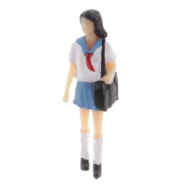 Figuras de personas diminutas Baoblaze modelo 1:64 tren Figuras arquitectónicas