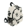 thumbnail image 2 of FORMRS School Backpack with Front Zippered Pocket 12" Student Travel Daypack, Cute Cat Paw, 2 of 6