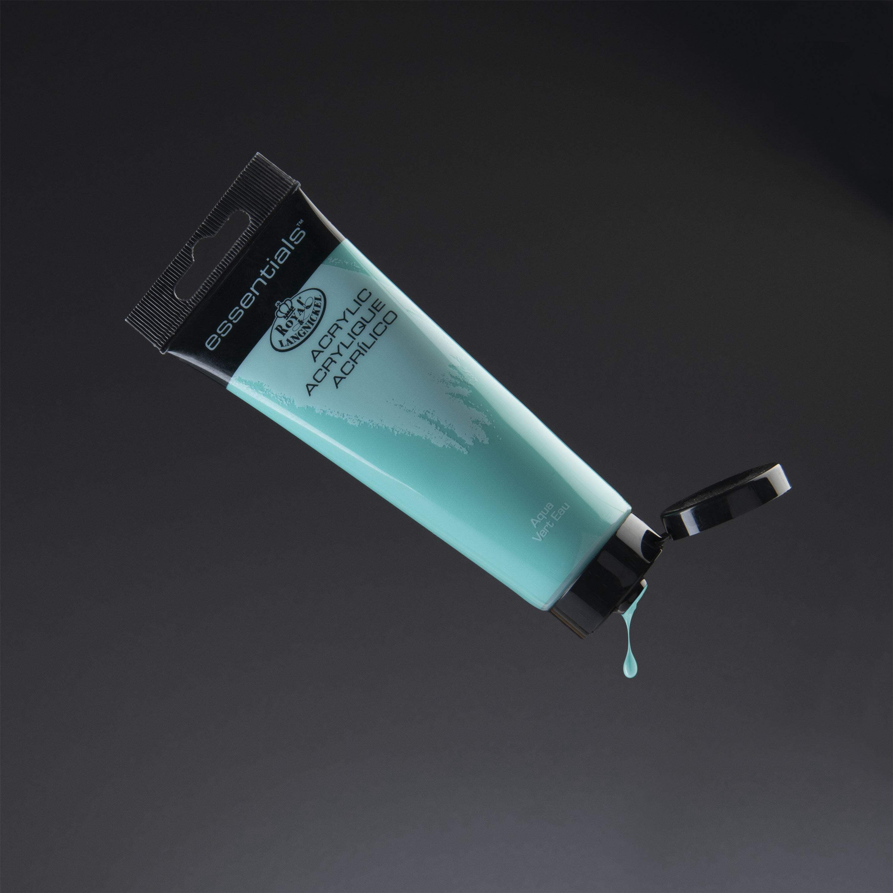 (2 pack) Royal & Langnickel Essentials Acrylic Paint - Aqua, 120ml