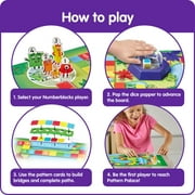 hand2mind Numberblocks Race to Pattern Palace, Mathematics and Counting Toys