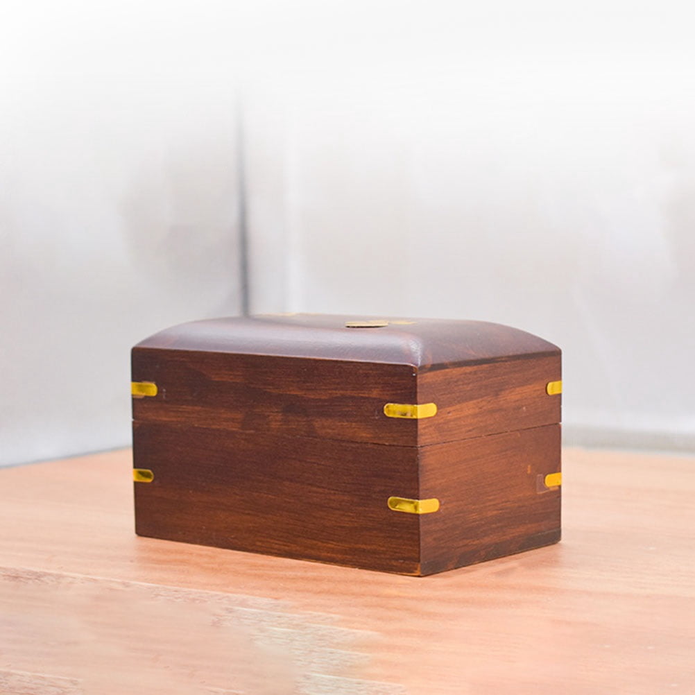 Wooden Urn Cat Dogurns Pet Small Cremation Box Memorial Resistant Convenient Wear Ceramic Lovely Accessory Compact Household