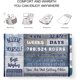 thumbnail image 5 of LHSHID Birthday Gifts Blanket Flannel Soft and Comfortable Anti static Bed Sofa Blanket 50x60in, 5 of 5