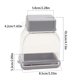 thumbnail image 3 of Cortador de ajo en oferta, rebanador de ajo uniforme, gris, 1 cortador de ajo, plástico, 10,4 x 8,9 x 5,4 cm, Meiiso, 3 of 8