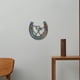 thumbnail image 2 of Colgante de pared con forma de herradura de resina y corazón hueco, 2 of 6