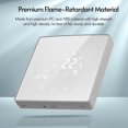 thumbnail image 3 of Programmable Smart Digital Thermostat Mirror Room Temperature Controller with LCD Backlight Touchscreen for Home School Office Hotel, 3 of 5