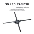 thumbnail image 5 of Holographic 3D Fan LED Luminous Logo Neon Projector Wall-mounted AD Display Hologram HD Advertising Machine Logo COOL ,Immersive Visual, 5 of 6