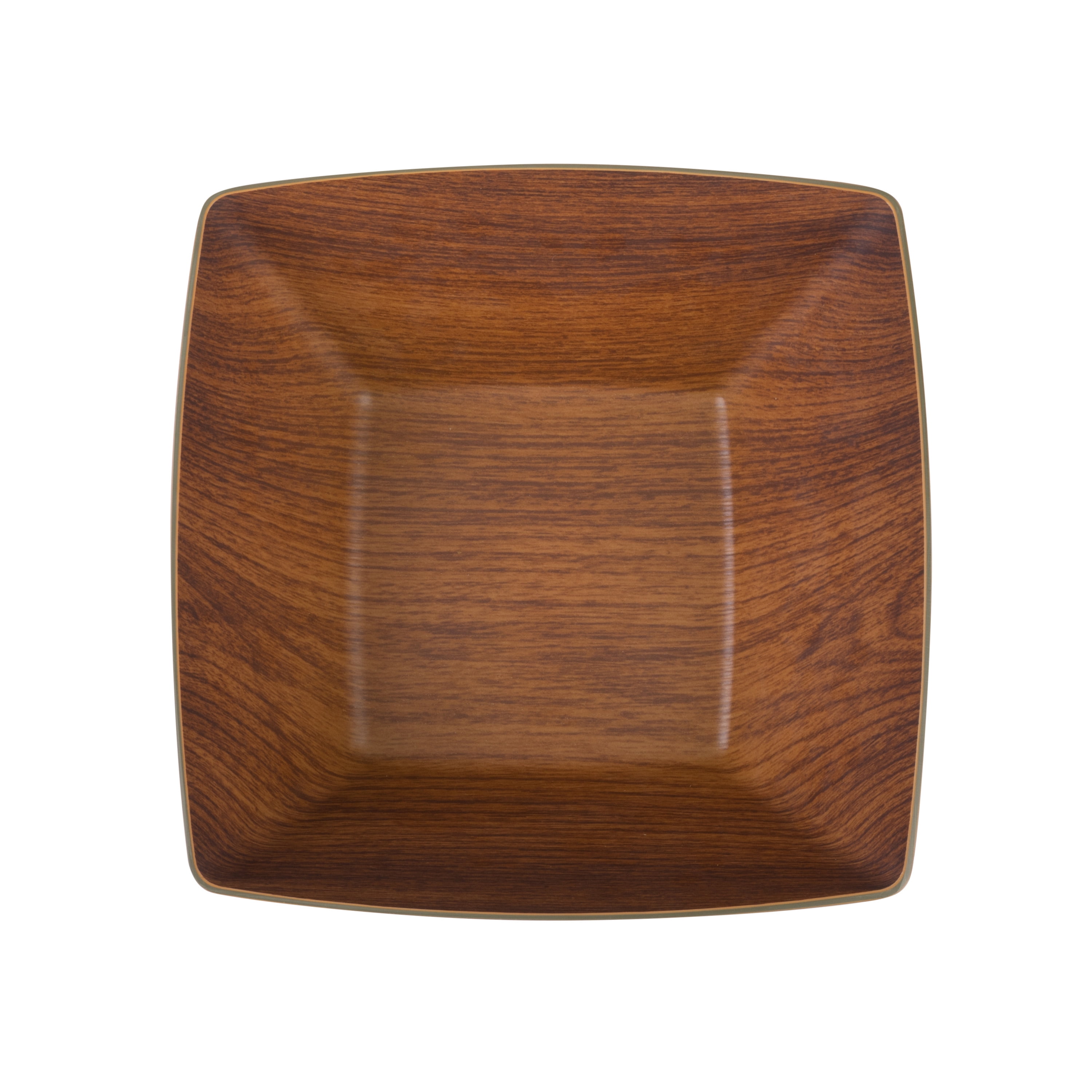 Luxe Party Mahogany Collection Large 9 inch Square Serving Bowl