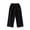 Black, variant on Boys Sweatpants Wide Leg Size 5-15Y Korean Style Side Seam Straight Casual Pants Loose Fit