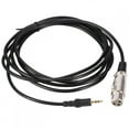 thumbnail image 4 of Gegong 10FT 3 Pin XLR Connector Female To 1/8  3.5mm Male Stereo Jack Microphone Audio Cord Cable, F/M Microphone Cable, Stereo Microphone Cable, 4 of 7