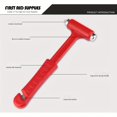 thumbnail image 4 of Lindbes 1pc Car Safety Hammer  2 In 1 Emergency Escape Tool With Window Breaker And Seat Belt Cutter  Escape Hammer  Safety Emergency Car Escape Tool For Family, 4 of 6