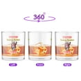 thumbnail image 2 of Proud American Shorthair Mom Happy Mother's Day with Love 11oz Whiskey Glass Mug Cat Lover Kitten Owner Gifts Whiskey Cocktail Glasses Cup - 02003, 2 of 5