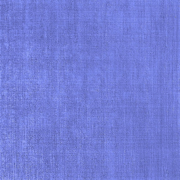 Ahgly Company Indoor Square Oriental Blue Industrial Area Rugs, 7' Square