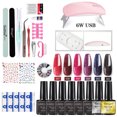 thumbnail image 1 of Costume Rouge Brillant, Ensemble de Manucure avec Lumières pour Ongles, un Incontournable pour le disco, 1 of 1