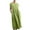 Green, variant on Summer Dress for Women Solid Sleeveless Cotton Linen Dress, Casual Loose Baggy Kaftan Long Dress with Pocket, Hawaiian Beach Dress Sundresses Green XXL