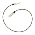 thumbnail image 2 of Audio Cable 3.5mm to Male RCA Adapter Nylon Braided for Tablet Speaker 2m, 2 of 10