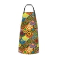 thumbnail image 2 of Picia Colorful Circle Waterproof Apron for Unisex Adult - Adjustable Bib Apron with Pockets, Ideal for Cooking, Gardening, Painting, and Household Chores, 2 of 9