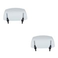 thumbnail image 2 of Transemion Riding Comfort Durable Adjustable Clip-on Motorcycle Wind Deflector Extension Spoiler Stability Easy To Install Transparent Blue 2Set, 2 of 6