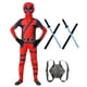 thumbnail image 1 of Deadpool Cosplay Body Superhéroe Disfraz Halloween para Hombres Y, 1 of 9