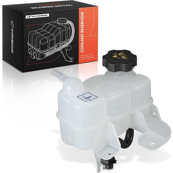 A-Premium Engine Coolant Overflow Recovery Reservoir Tank with Cap & Hose Compatible with Jeep WK2 Series Grand Cherokee 2018-2021 & Dodge Durango 2021 2023-2024, 6.2L
