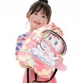 thumbnail image 2 of Kids‘ Adventure Backpack Spacious Water-resistant Swim Bag with Adjustable Strap Cartoon Print Wet-dry Separation Ideal for, 2 of 5