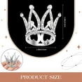 thumbnail image 4 of 60Pcs Crown Cake Topper Mini Baby Crown Queen Crown Small Princess Headpiece Cake Decoration for Baby Shower Decor, 4 of 8