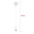 thumbnail image 2 of Cable de carga para reloj inteligente, cargador magnético blanco para reloj inteligente, cargador magnético portátil (blanco), 2 of 5