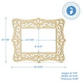 thumbnail image 4 of Wooden Picture Frames for Crafts and Decorating, 8-7/8 Inch by 10-3/4 Inch, 3/16 Inch Thick, Pack of 5 frames by Woodpeckers, 4 of 6