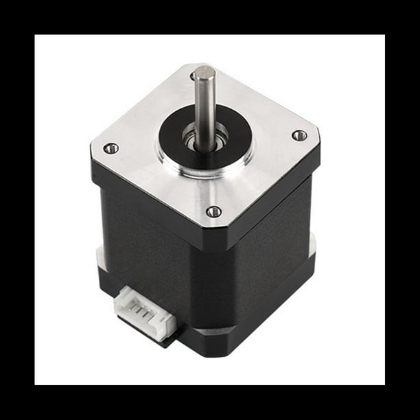 Motor Paso A Paso 42 60 mm Motor con Cables 1000XH2.54 para Impresora 3D Extrusora CNC Piezas-Negro