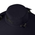 thumbnail image 4 of Jessboyy Men Sun Hats with Neck Flap Summer Sun Protection Bucket Hat with 2 Solar Fans Cooling Wide Brim Hat for Men for Work Outdoor Hiking Black, 4 of 5