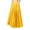 Yellow, variant on sunsanly Maxi Skirt Two Pockets High-Waist Elastic Waist Pleated Large Hem Clothing Matching Oversized Women A-Line Solid Skirt Summer Clothes