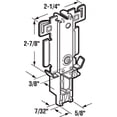 thumbnail image 2 of Prime-Line Products N 6551 Closet Door Guide Assembly, Bottom Mount ,Pack Of Two, 2 of 4