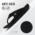thumbnail image 5 of Men Classic Solid Color Flip-Flops, Soft Non-Slip Indoor & Outdoor Slippers, Stylish Beach Slippers, Versatile Comfortable slippers, Ideal Gift (Black), 5 of 7