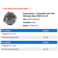 thumbnail image 2 of Engine Mount - Compatible with 1994 Mercedes-Benz E500 5.0L V8, 2 of 2