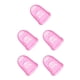 thumbnail image 3 of Seitruly Puntas de los dedos de guitarra de silicona Protectores de dedos antideslizantes resistentes al desgaste púas protectoras multicolores Rosa L 5piezas, 3 of 6