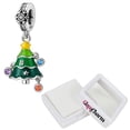 thumbnail image 2 of Charm arbol navideño plata S925 XmasTree04 1Pza Plata S925 Chapa Colgante Fijo Árbol/Esferas Plata/Multicolor Caja Blanc, 2 of 3