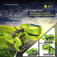 thumbnail image 2 of Dinosaurio Robot Solar Juguetes De Robot Solar Para Niños Verde, 2 of 5