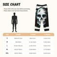 thumbnail image 5 of Fotbe Watercolor Skull Women's Pajama Pants,Sleepwear Pants,Pj Bottoms Drawstring And Pockets-Large, 5 of 7
