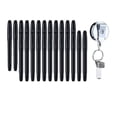 thumbnail image 1 of 24PCS Count Permanent Markers, Fine Point Tip Black Permanent Marker Pens with Retractable Pen Hold, 1 of 5