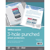 Office Depot Top-Loading Sheet Protectors, Heavyweight, Semi-Clear, Non-Glare, Pack Of 25, 621122