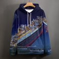 thumbnail image 4 of Titanic Hoodies for Men Women, Unisex 3D Print Pullover Hooded With Pocket, Funny Sweatshirt, Long Sleeve Hoodies, S-6XL, 4 of 8