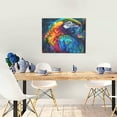 thumbnail image 5 of Fuzoiu Colorful Parrot Jungle Dream Print Canvas Wall Art for Bathrooms,Wall Decor for Bedroom,Framed Artwork for Wall,Modern Wall Decorations Prints Picture for Kitchen Home, 5 of 6