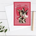 thumbnail image 4 of Bunny Hugs Valentines/Galentines Day Greeting Cards | 3 Pack Set (5x7), 4 of 6
