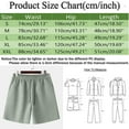 thumbnail image 2 of toraway Men Spring And Summer Pant Casual All Solid Color Painting Loose Plus Size Trouser Fashion Beach Pockets Short XXL, 2 of 3